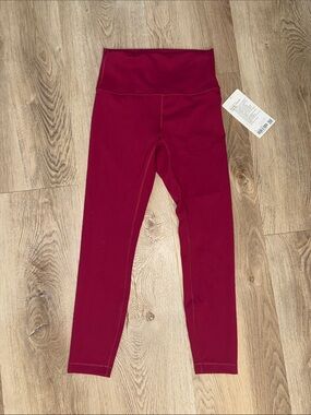 lululemon athletica High-Rise Leggings in Deep Berry